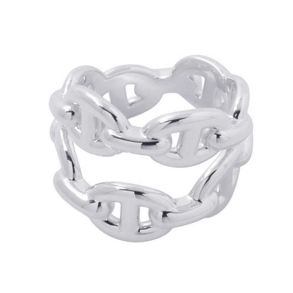 HERMES Silver Ring
